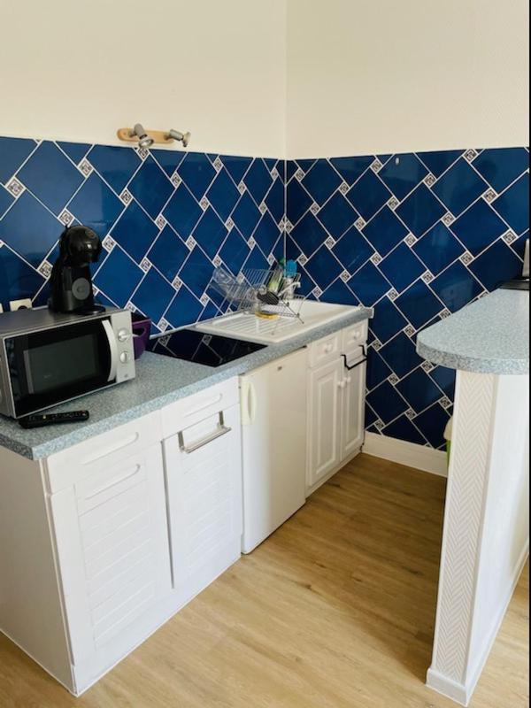 Studio sur la côte fleurie à houlgate. Apartamento Exterior foto